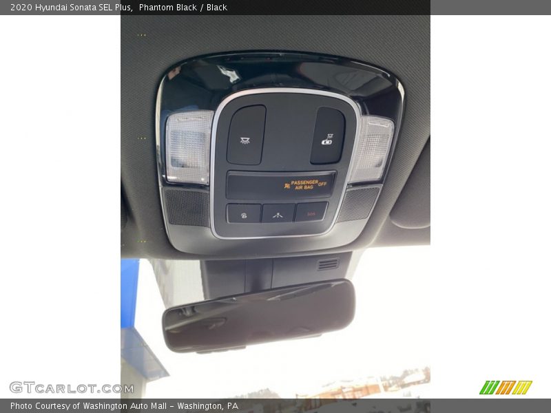 Phantom Black / Black 2020 Hyundai Sonata SEL Plus
