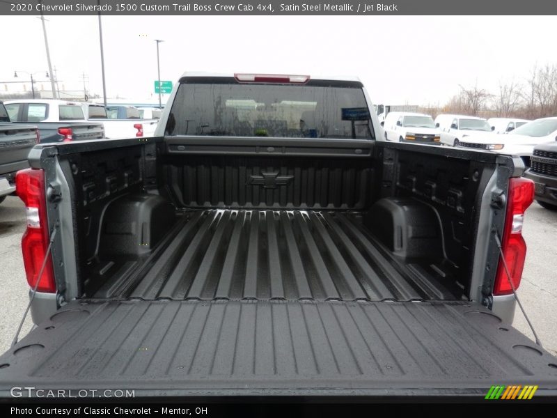Satin Steel Metallic / Jet Black 2020 Chevrolet Silverado 1500 Custom Trail Boss Crew Cab 4x4