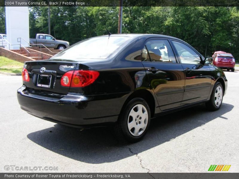Black / Pebble Beige 2004 Toyota Corolla CE