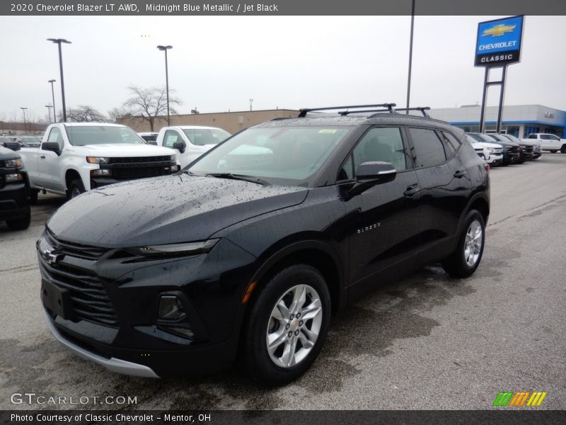 Midnight Blue Metallic / Jet Black 2020 Chevrolet Blazer LT AWD