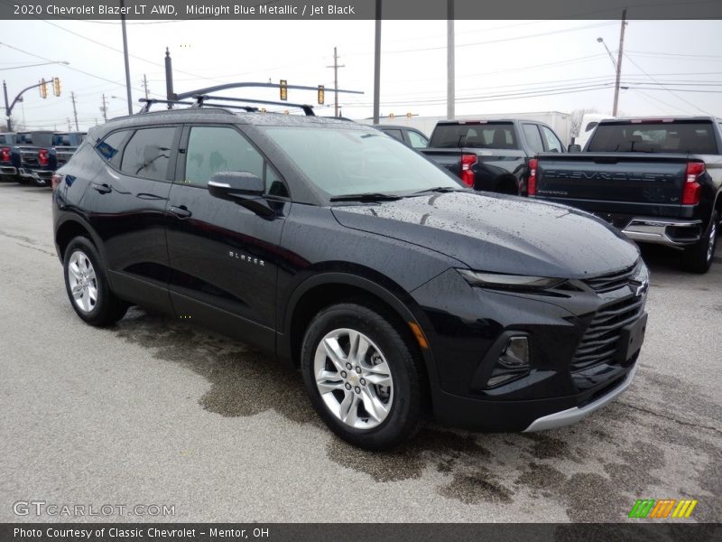 Midnight Blue Metallic / Jet Black 2020 Chevrolet Blazer LT AWD