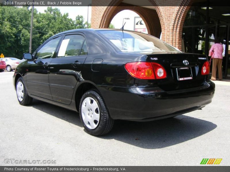 Black / Pebble Beige 2004 Toyota Corolla CE