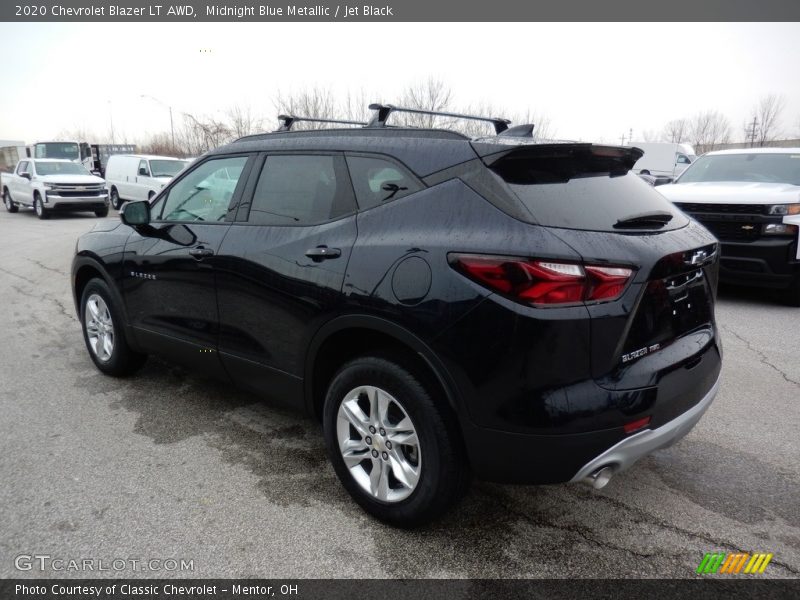 Midnight Blue Metallic / Jet Black 2020 Chevrolet Blazer LT AWD