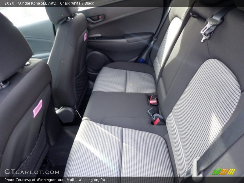 Chalk White / Black 2020 Hyundai Kona SEL AWD