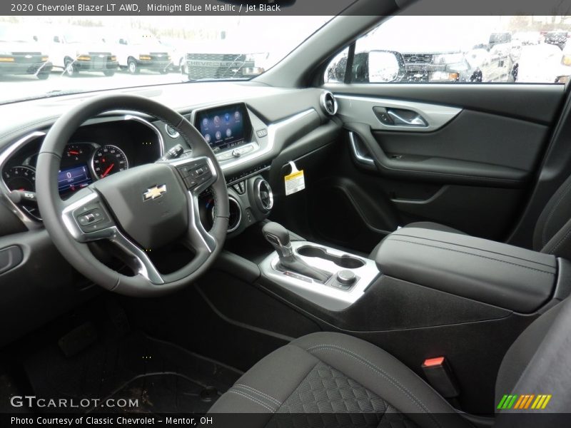Midnight Blue Metallic / Jet Black 2020 Chevrolet Blazer LT AWD