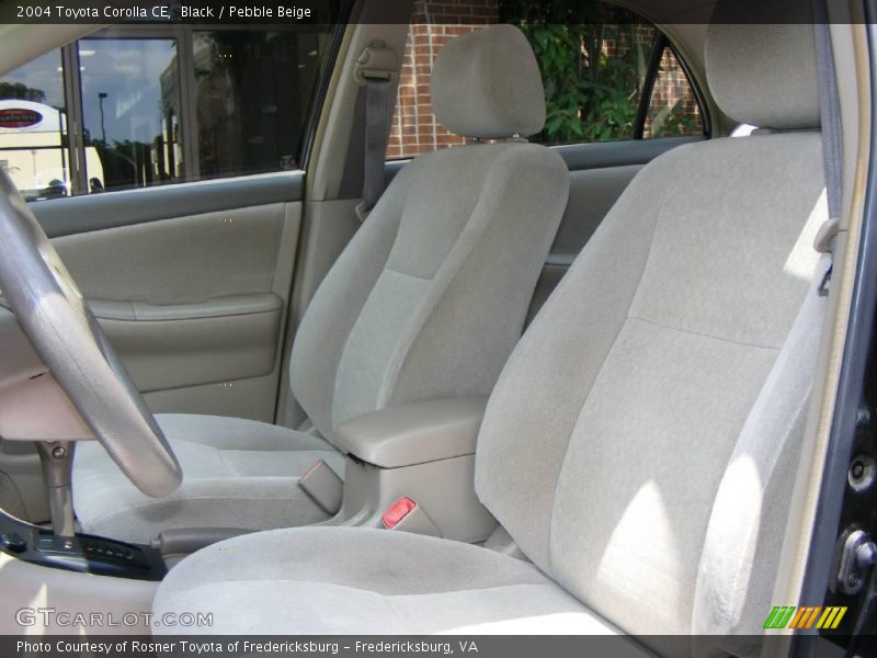 Black / Pebble Beige 2004 Toyota Corolla CE