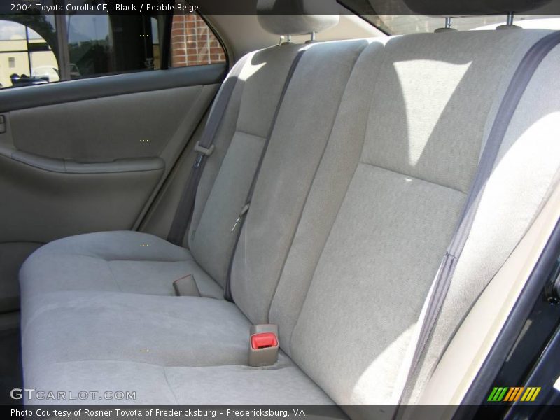 Black / Pebble Beige 2004 Toyota Corolla CE