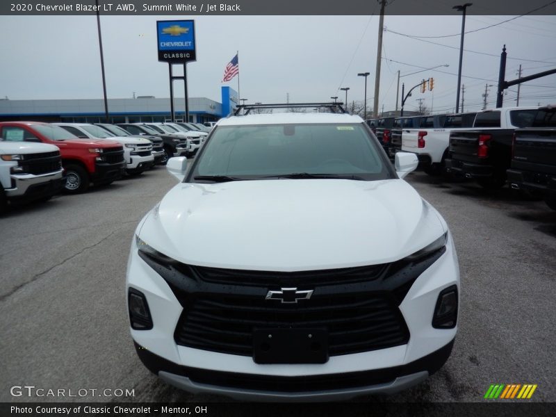 Summit White / Jet Black 2020 Chevrolet Blazer LT AWD