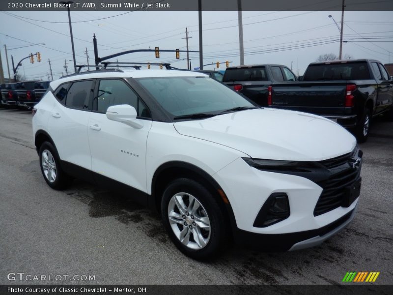 Summit White / Jet Black 2020 Chevrolet Blazer LT AWD