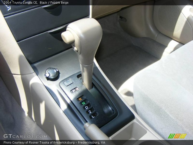 Black / Pebble Beige 2004 Toyota Corolla CE