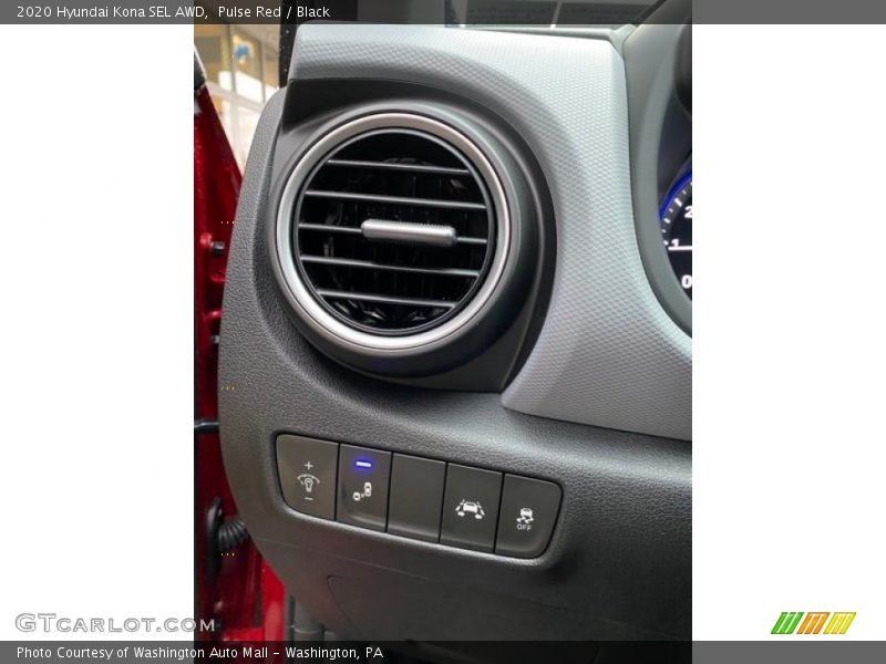 Pulse Red / Black 2020 Hyundai Kona SEL AWD