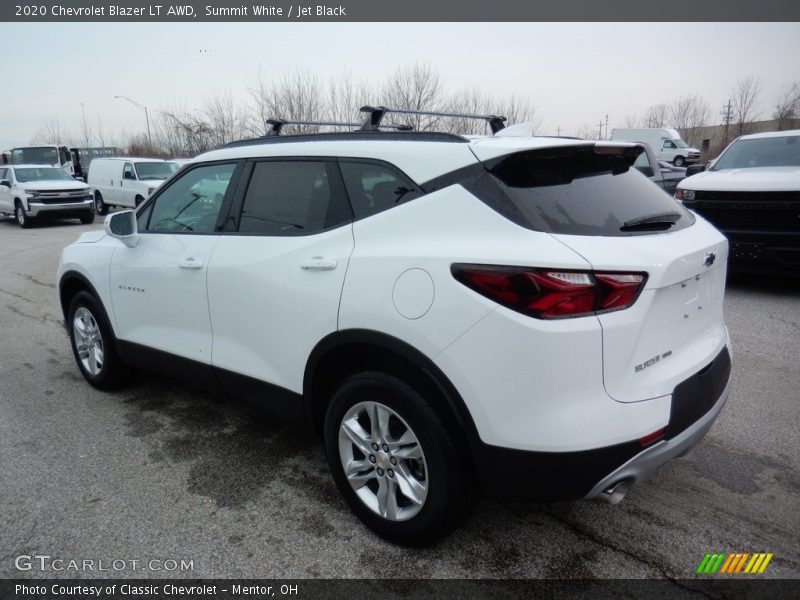 Summit White / Jet Black 2020 Chevrolet Blazer LT AWD