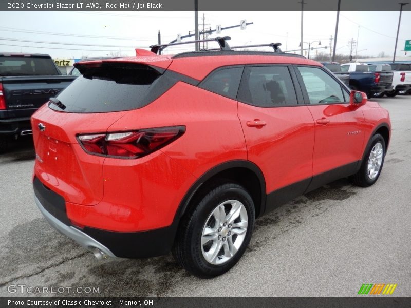 Red Hot / Jet Black 2020 Chevrolet Blazer LT AWD