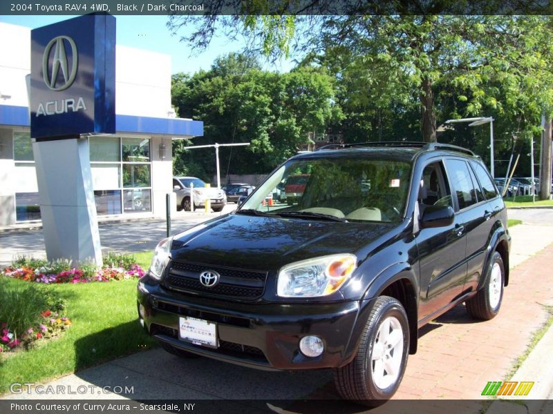 Black / Dark Charcoal 2004 Toyota RAV4 4WD