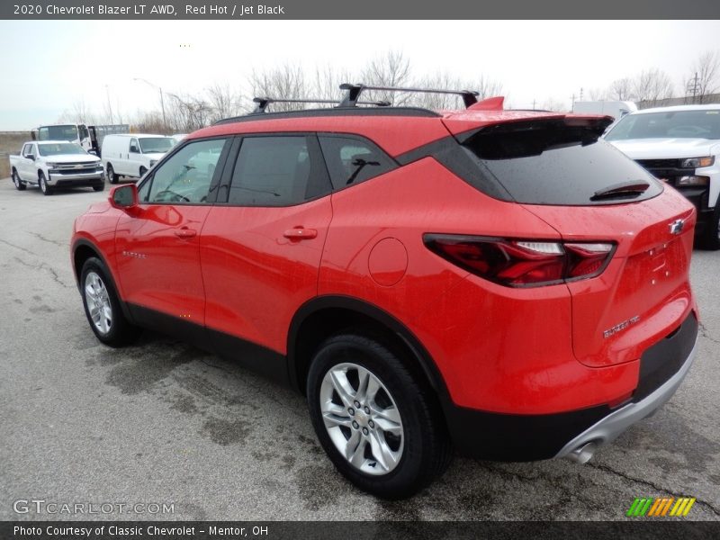 Red Hot / Jet Black 2020 Chevrolet Blazer LT AWD