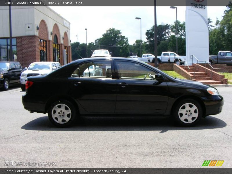 Black / Pebble Beige 2004 Toyota Corolla CE