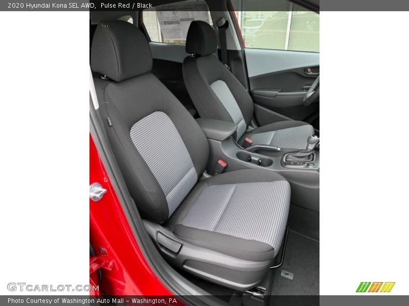 Pulse Red / Black 2020 Hyundai Kona SEL AWD