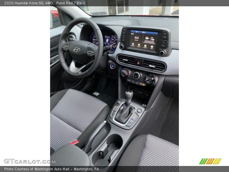 Pulse Red / Black 2020 Hyundai Kona SEL AWD