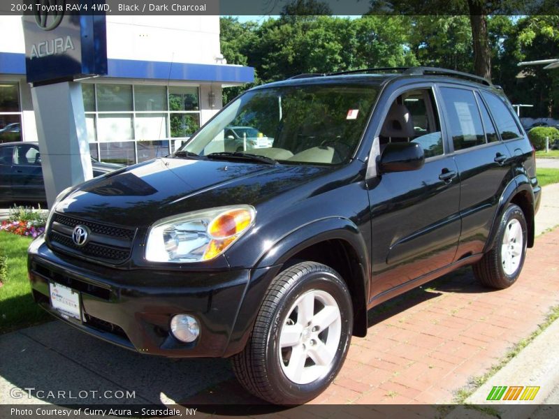 Black / Dark Charcoal 2004 Toyota RAV4 4WD