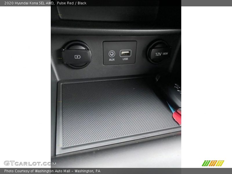Pulse Red / Black 2020 Hyundai Kona SEL AWD
