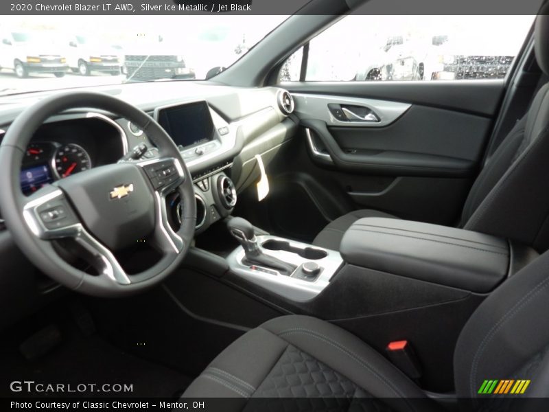 Silver Ice Metallic / Jet Black 2020 Chevrolet Blazer LT AWD