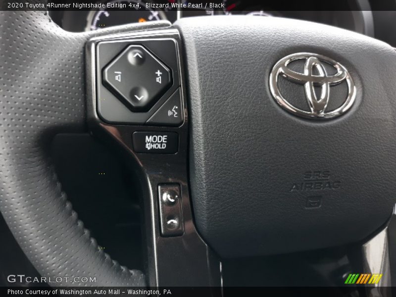 Blizzard White Pearl / Black 2020 Toyota 4Runner Nightshade Edition 4x4