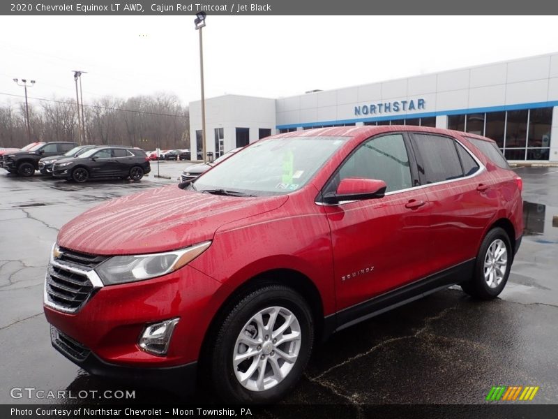 Cajun Red Tintcoat / Jet Black 2020 Chevrolet Equinox LT AWD