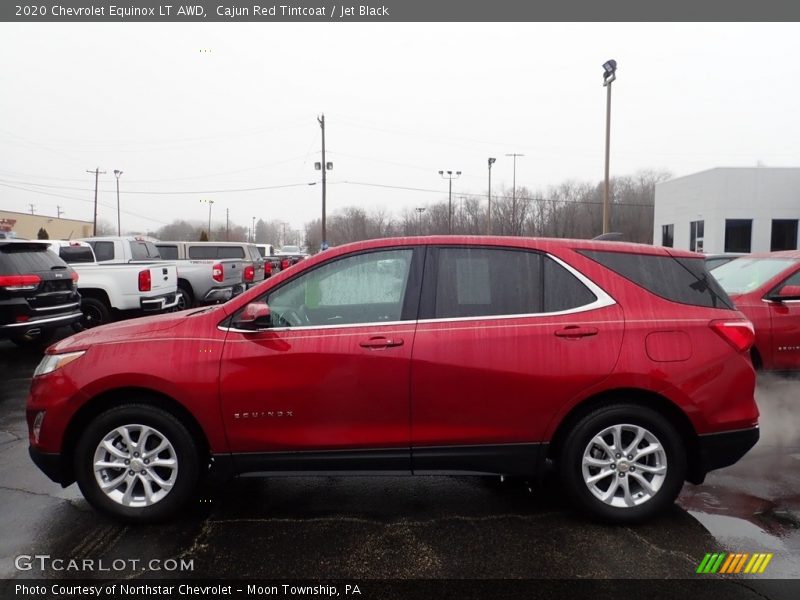 Cajun Red Tintcoat / Jet Black 2020 Chevrolet Equinox LT AWD