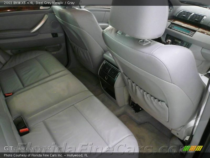 Steel Grey Metallic / Gray 2003 BMW X5 4.4i