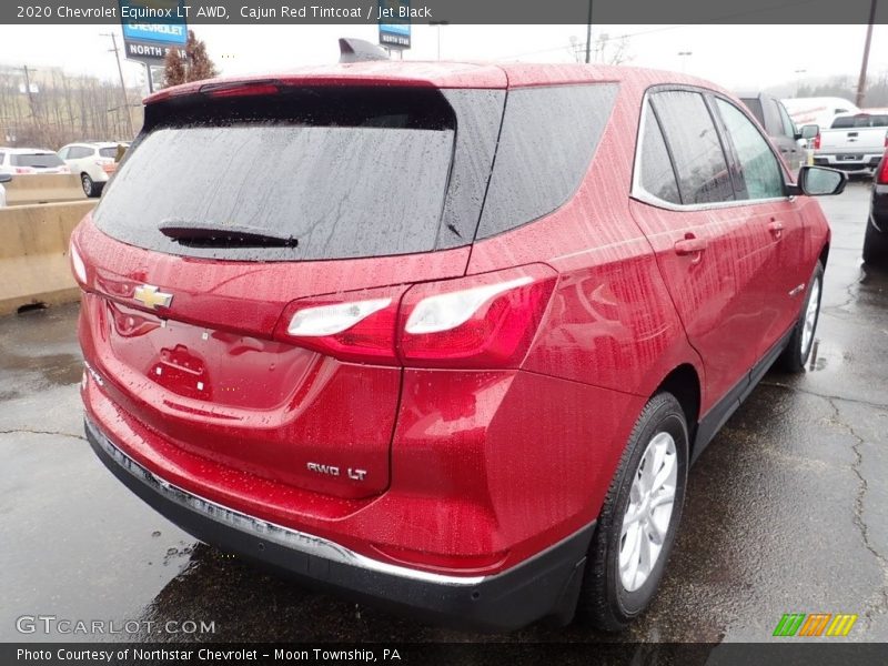 Cajun Red Tintcoat / Jet Black 2020 Chevrolet Equinox LT AWD