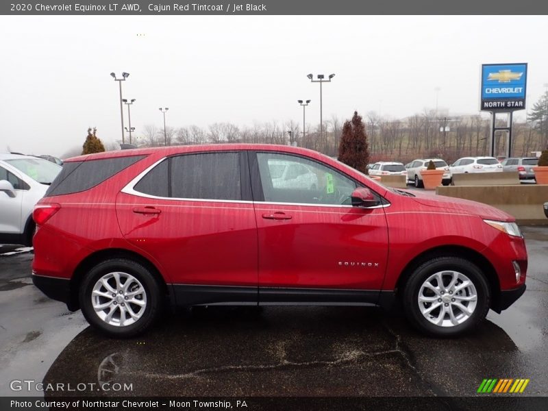 Cajun Red Tintcoat / Jet Black 2020 Chevrolet Equinox LT AWD