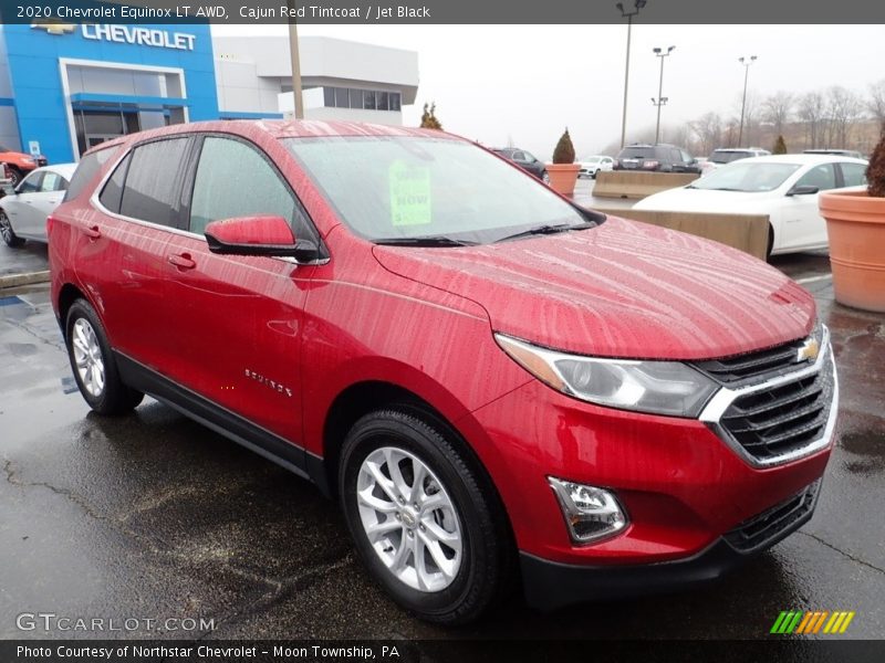 Cajun Red Tintcoat / Jet Black 2020 Chevrolet Equinox LT AWD