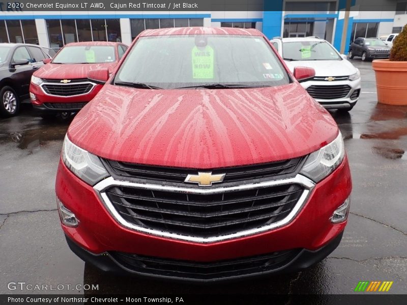 Cajun Red Tintcoat / Jet Black 2020 Chevrolet Equinox LT AWD
