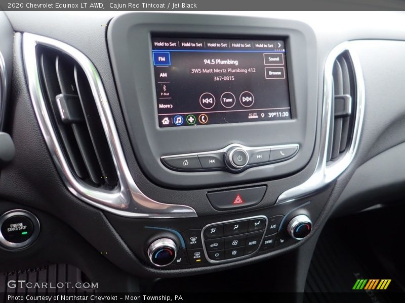 Cajun Red Tintcoat / Jet Black 2020 Chevrolet Equinox LT AWD