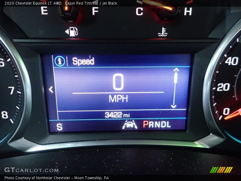 Cajun Red Tintcoat / Jet Black 2020 Chevrolet Equinox LT AWD