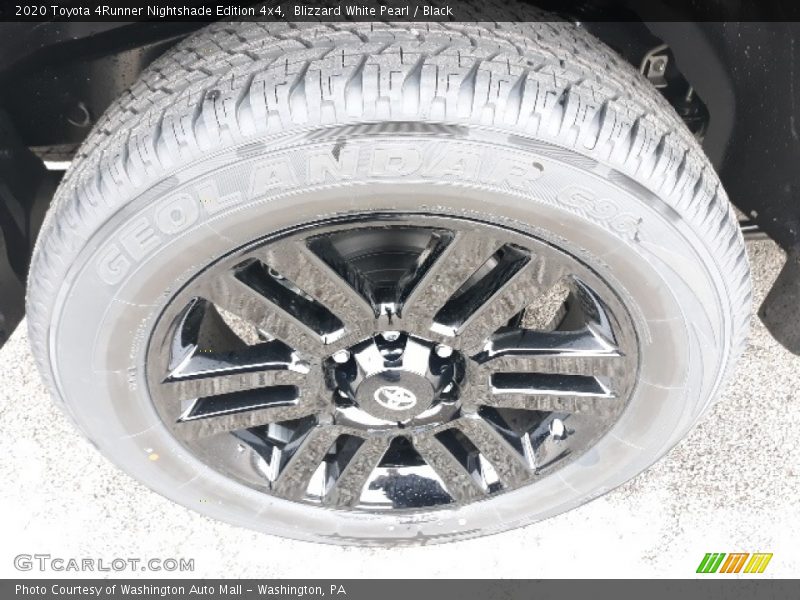 Blizzard White Pearl / Black 2020 Toyota 4Runner Nightshade Edition 4x4