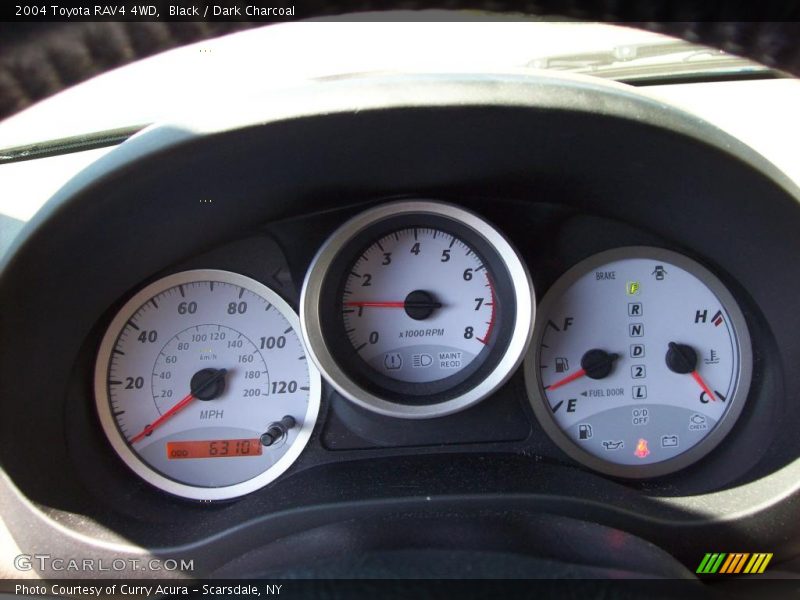 Black / Dark Charcoal 2004 Toyota RAV4 4WD