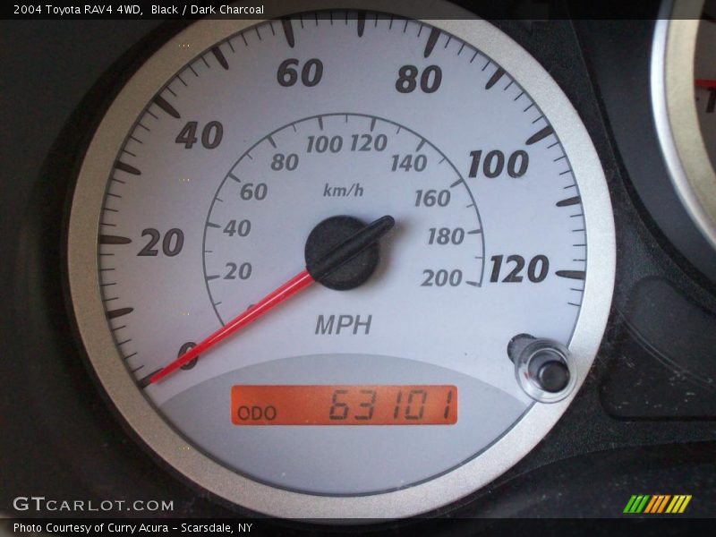 Black / Dark Charcoal 2004 Toyota RAV4 4WD