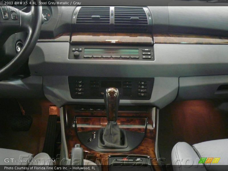 Steel Grey Metallic / Gray 2003 BMW X5 4.4i