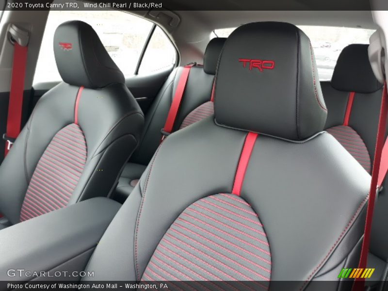 Front Seat of 2020 Camry TRD