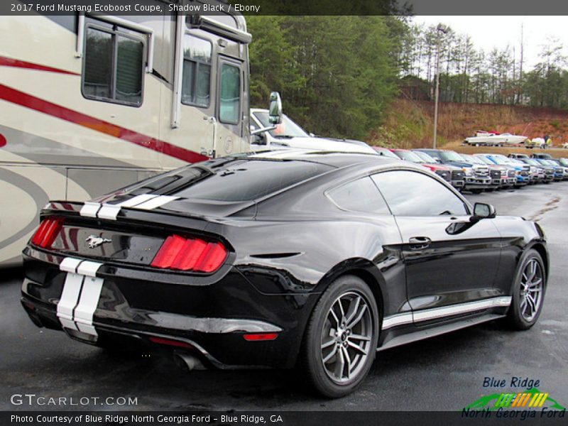 Shadow Black / Ebony 2017 Ford Mustang Ecoboost Coupe