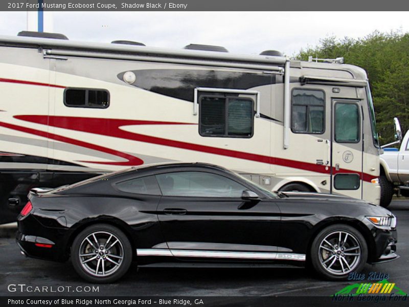 Shadow Black / Ebony 2017 Ford Mustang Ecoboost Coupe