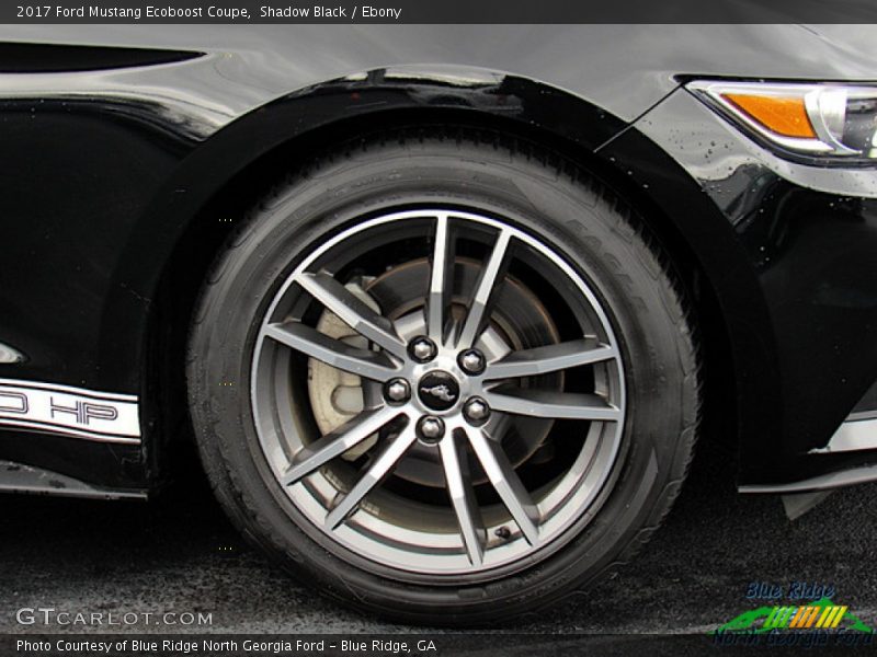 Shadow Black / Ebony 2017 Ford Mustang Ecoboost Coupe