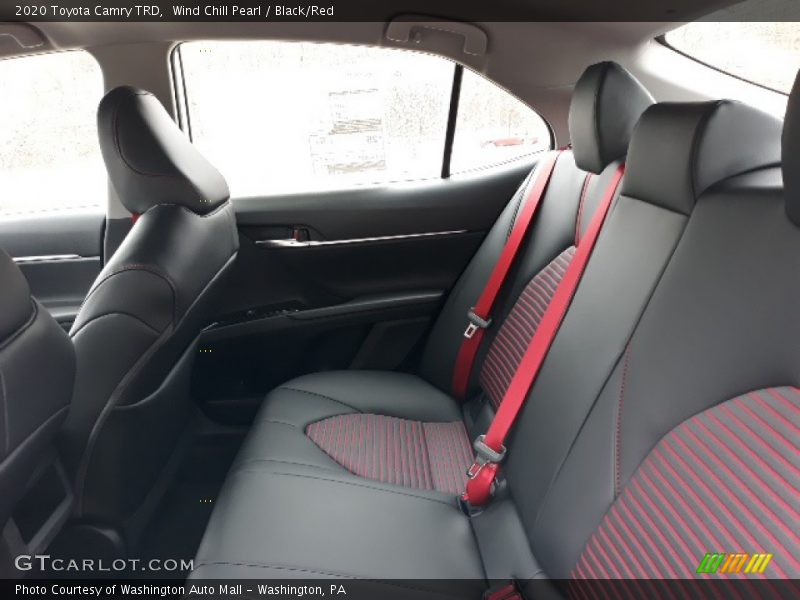 Rear Seat of 2020 Camry TRD