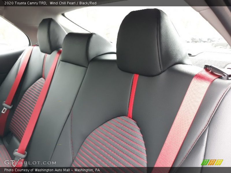Rear Seat of 2020 Camry TRD