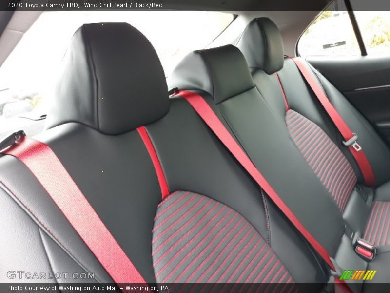 Rear Seat of 2020 Camry TRD