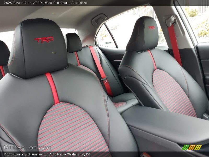 Front Seat of 2020 Camry TRD