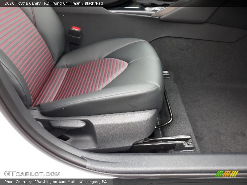 Front Seat of 2020 Camry TRD