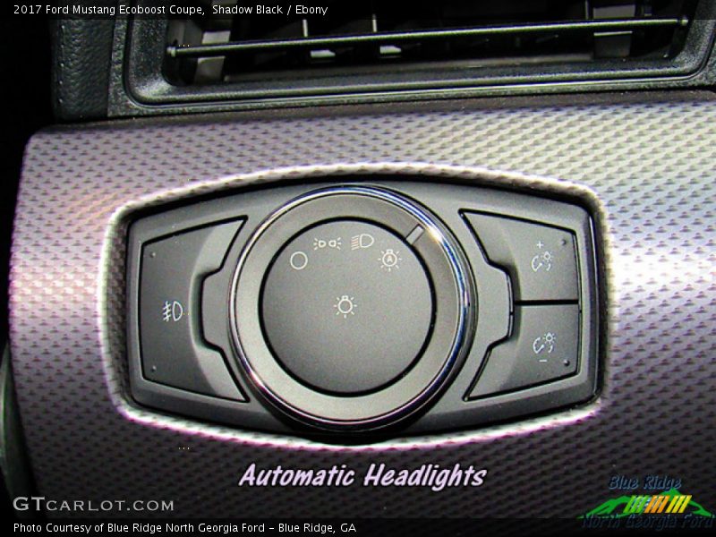 Shadow Black / Ebony 2017 Ford Mustang Ecoboost Coupe