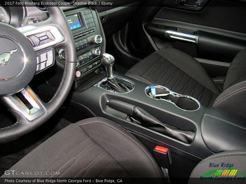 Shadow Black / Ebony 2017 Ford Mustang Ecoboost Coupe